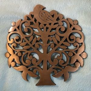 AVON Vintage Copper Plated Trivet/ Hot Plate